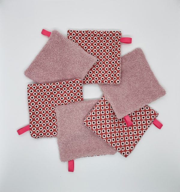 Lingettes démaquillantes lavables "WAX"