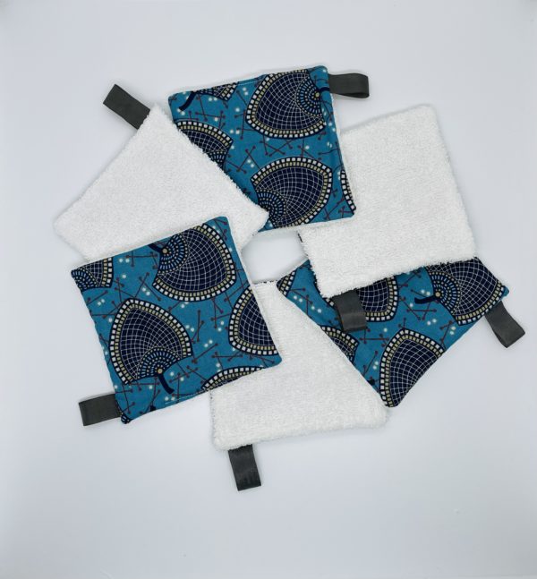 Lingettes démaquillantes lavables "WAXY"
