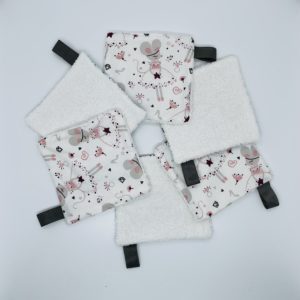 Lingettes démaquillantes lavables "AUTOMNE"