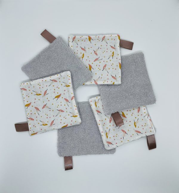 Lingettes démaquillantes lavables