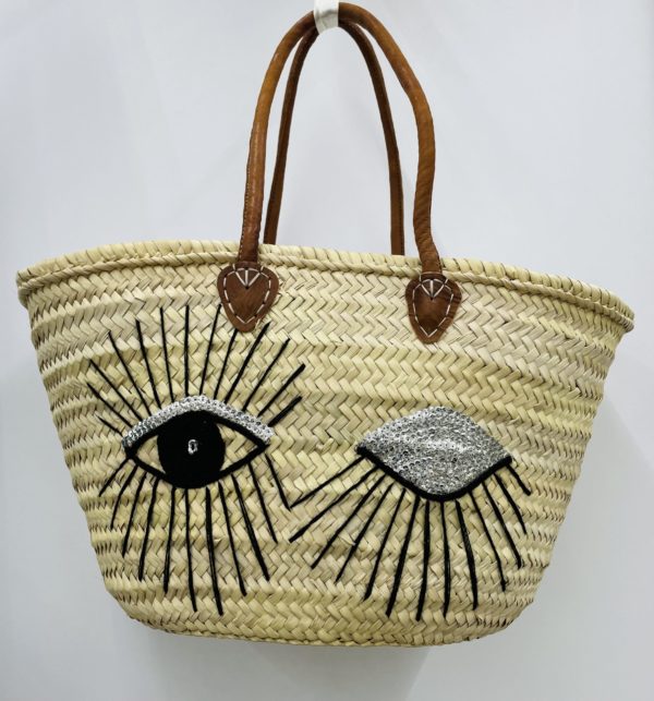 PANIER EN OSIER OEIL