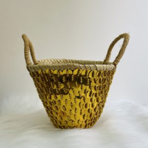 PANIER EN OSIER SOLEIL