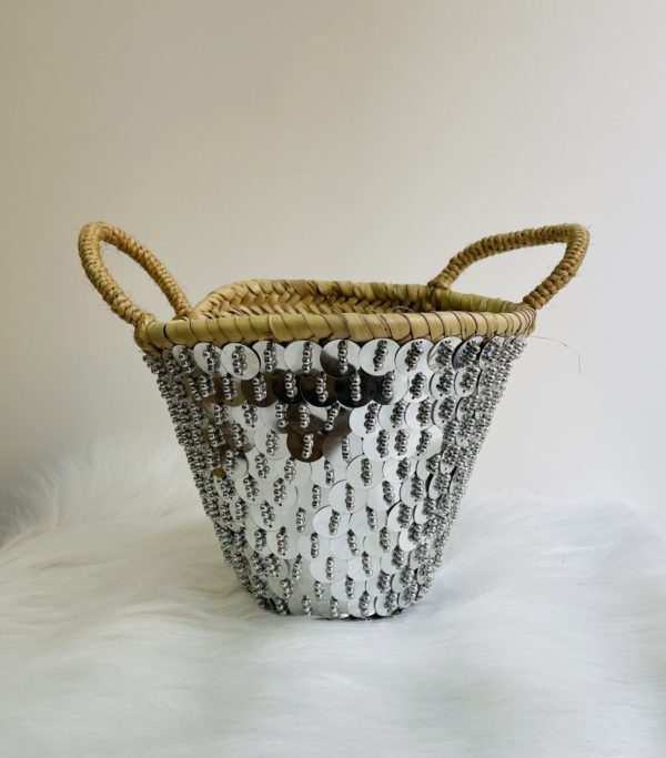 PANIER EN OSIER LUNA