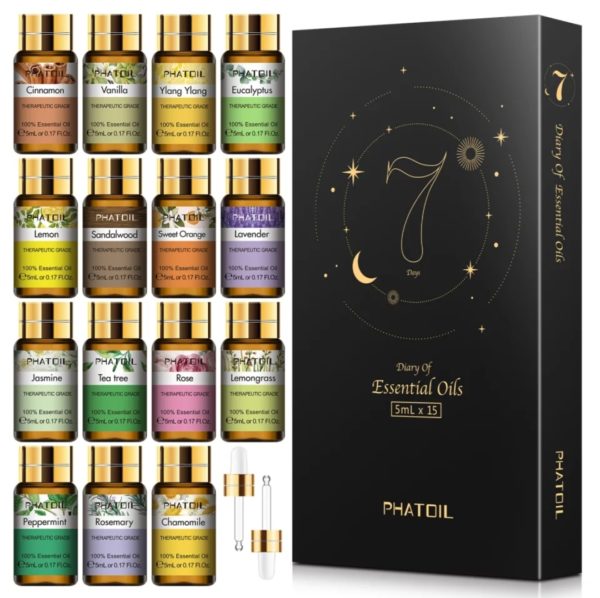 COFFRET D'HUILES ESSENTIELS (5mlx15)
