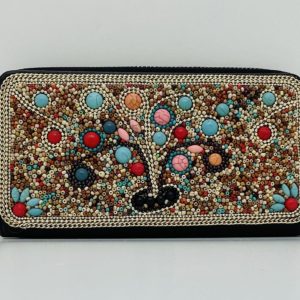 PORTE FEUILLE "MULTI COULEUR"