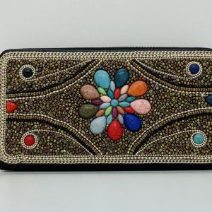 PORTE FEUILLE "FLORAL"