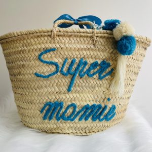 PANIER EN OSIER *SUPER MAMIE*