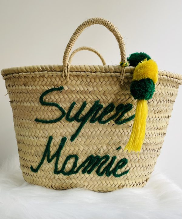 PANIER EN OSIER SUPER MAMIE*