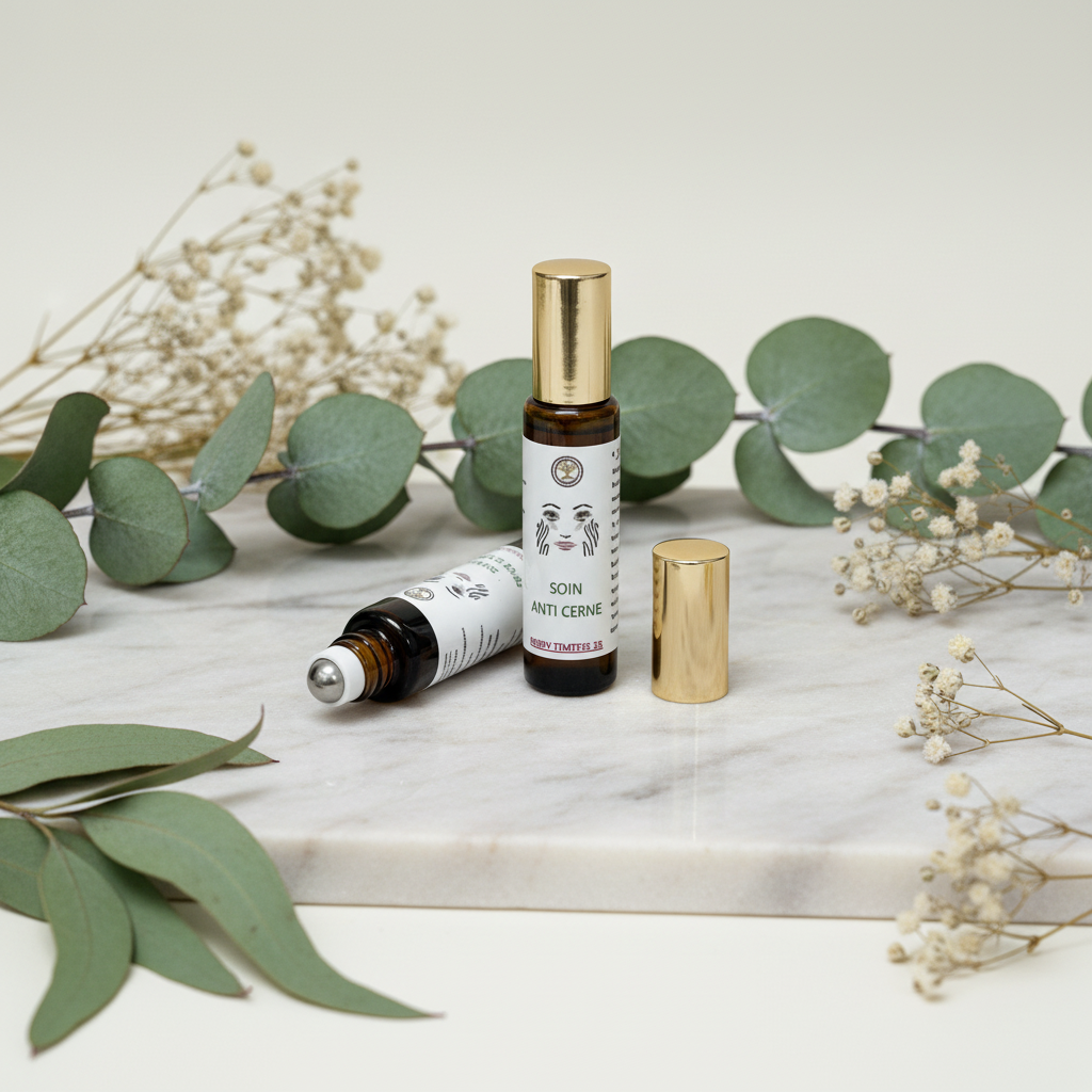 Soin Anti-Cerne Naturel aux Huiles Végétales – Regard Éclatant | RIMINES
